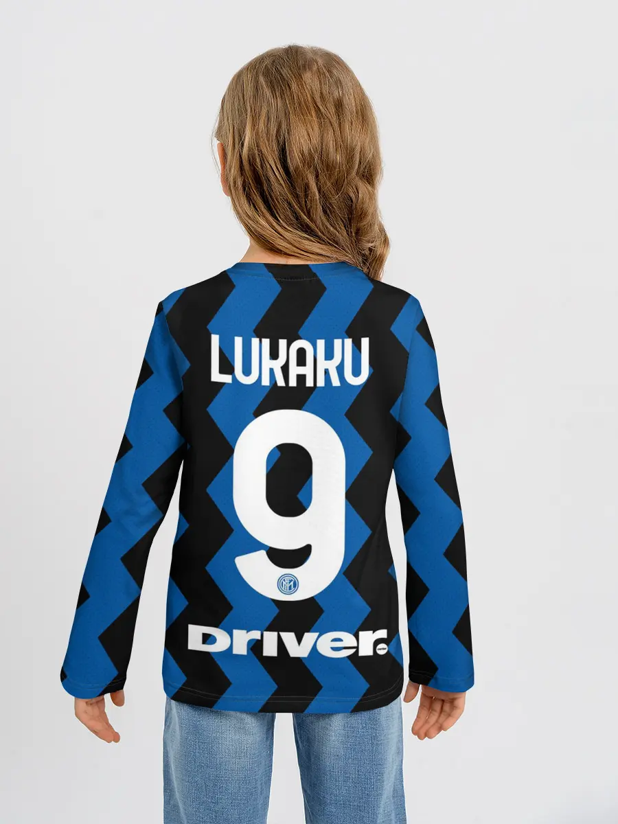 Детский лонгслив / Лукаку 20/21 Домашняя форма