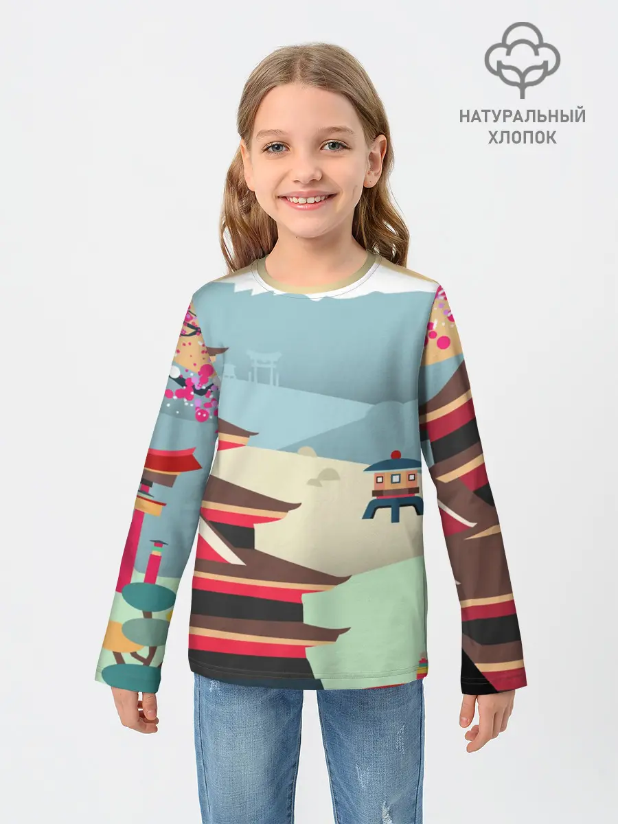 Детский лонгслив / Tokyo