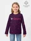 Детский лонгслив / TOYOTA / ТОЙОТА