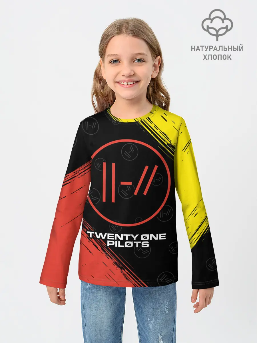 Детский лонгслив / TWENTY ONE PILOTS / 21 PILOTS