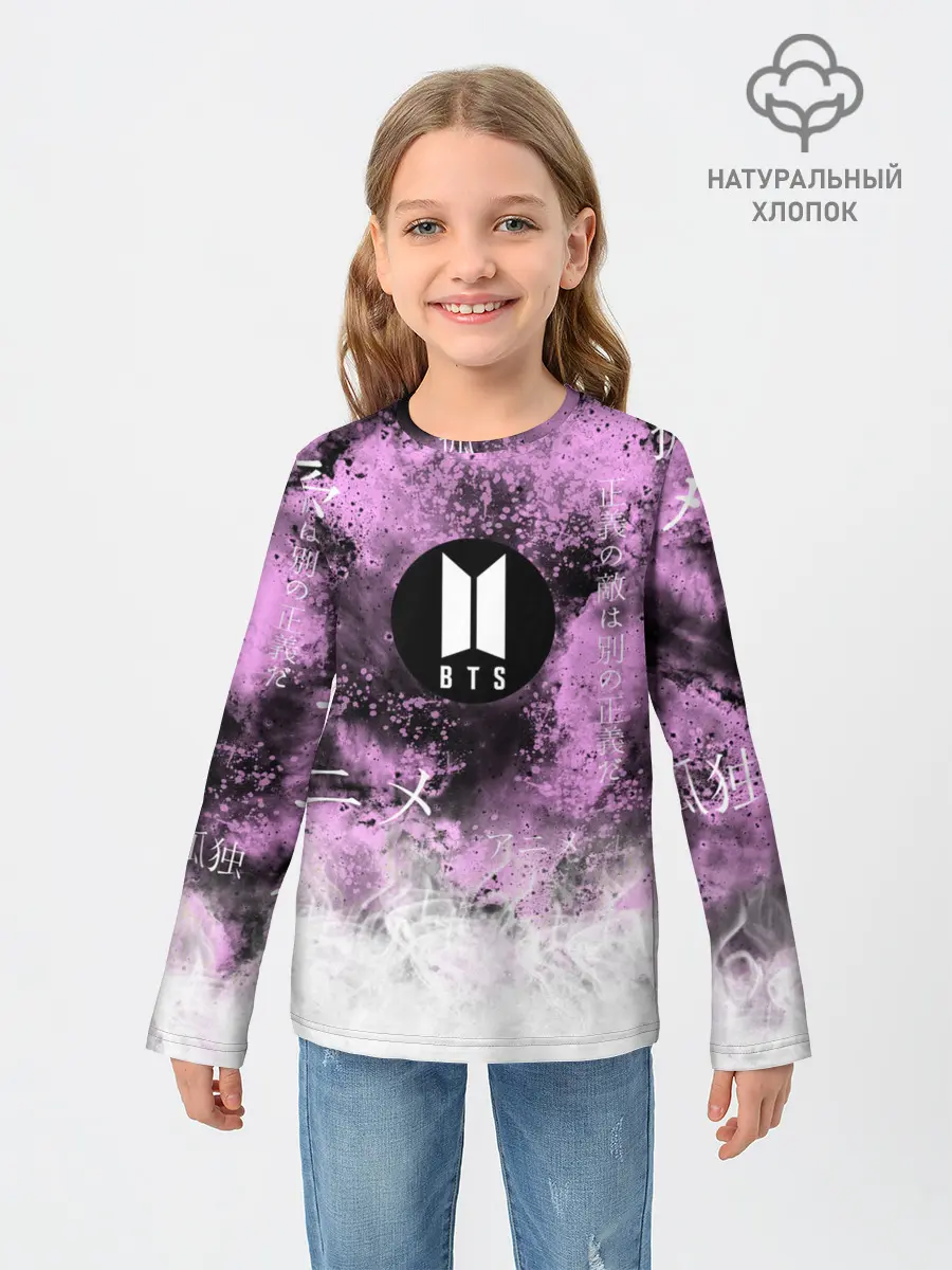 Детский лонгслив / BTS