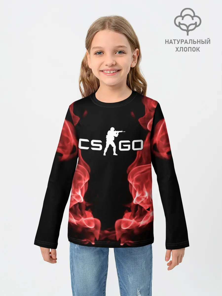 Детский лонгслив / COUNTER STRIKE