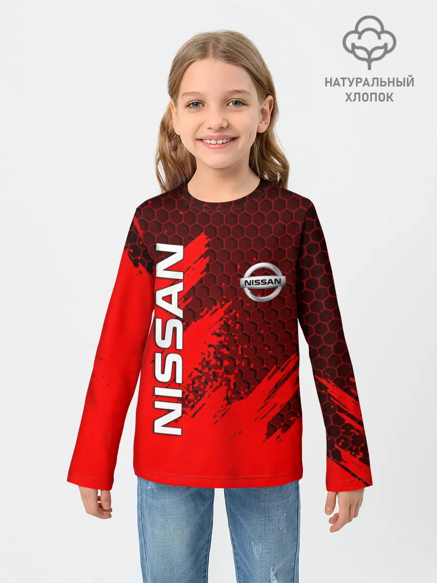Детский лонгслив / NISSAN