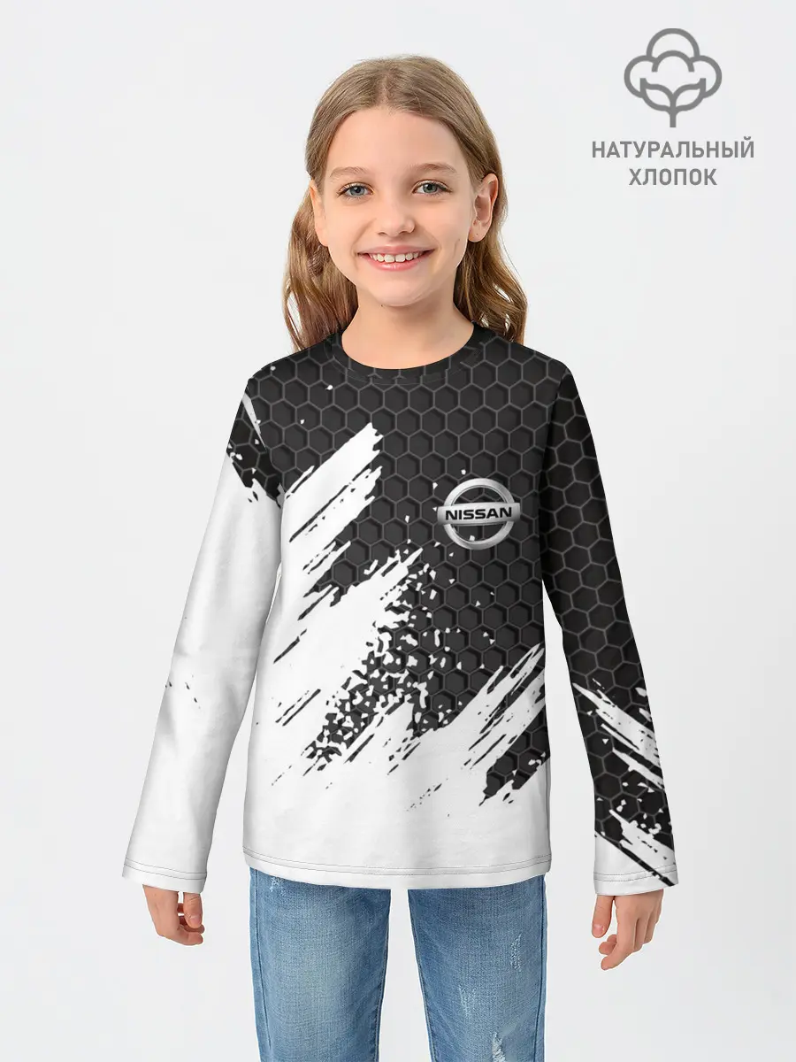 Детский лонгслив / NISSAN