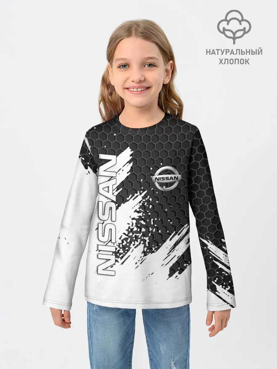 Детский лонгслив / NISSAN