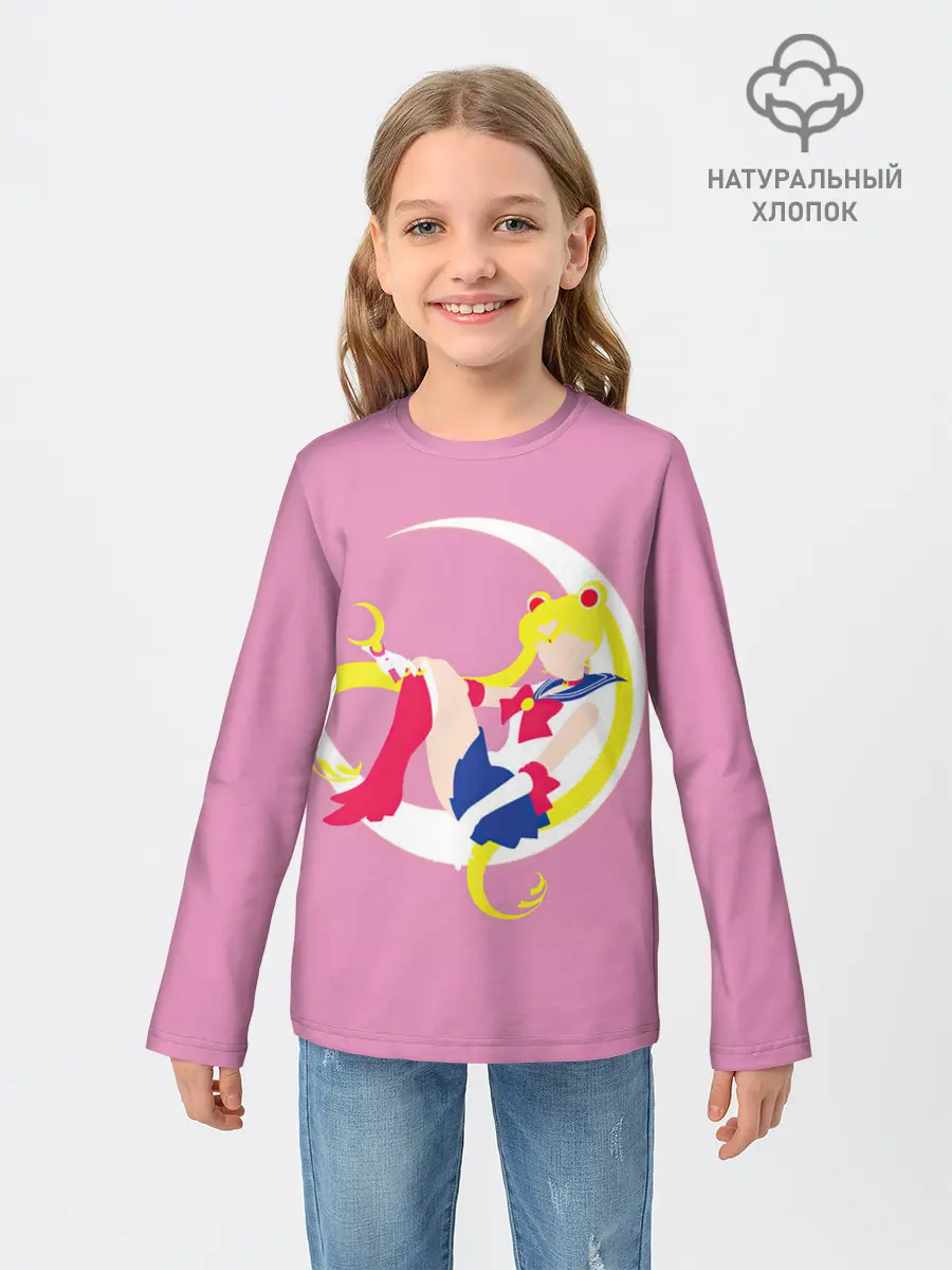 Детский лонгслив / Сейлор мун