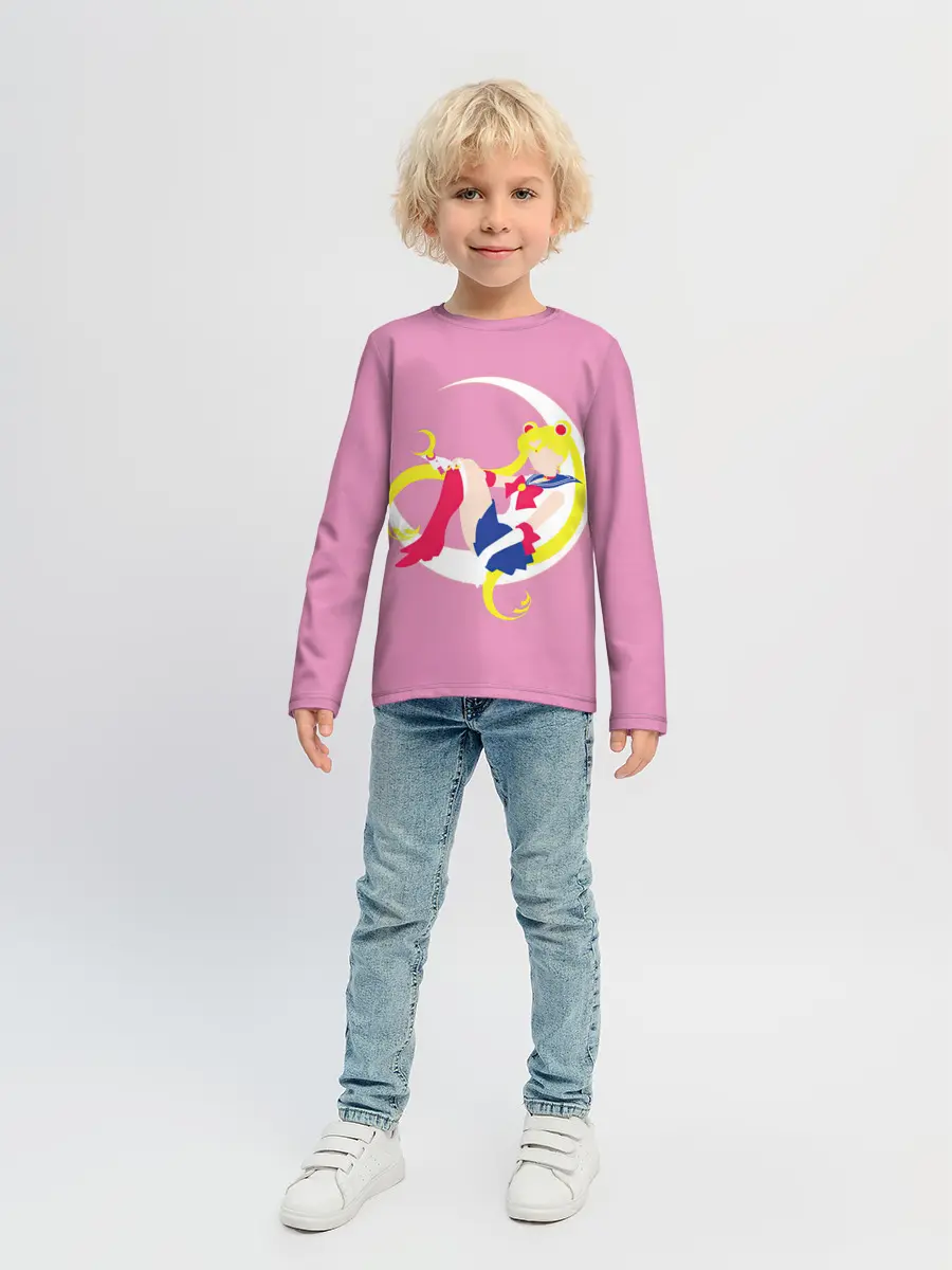 Детский лонгслив / Сейлор мун