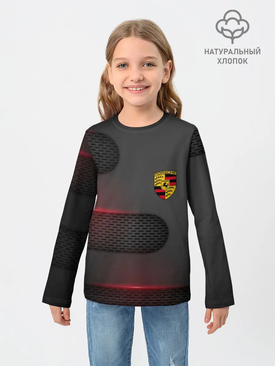 Детский лонгслив / PORSCHE