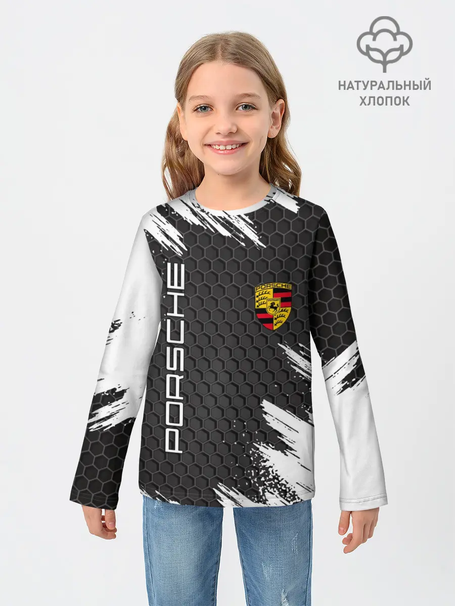 Детский лонгслив / PORSCHE