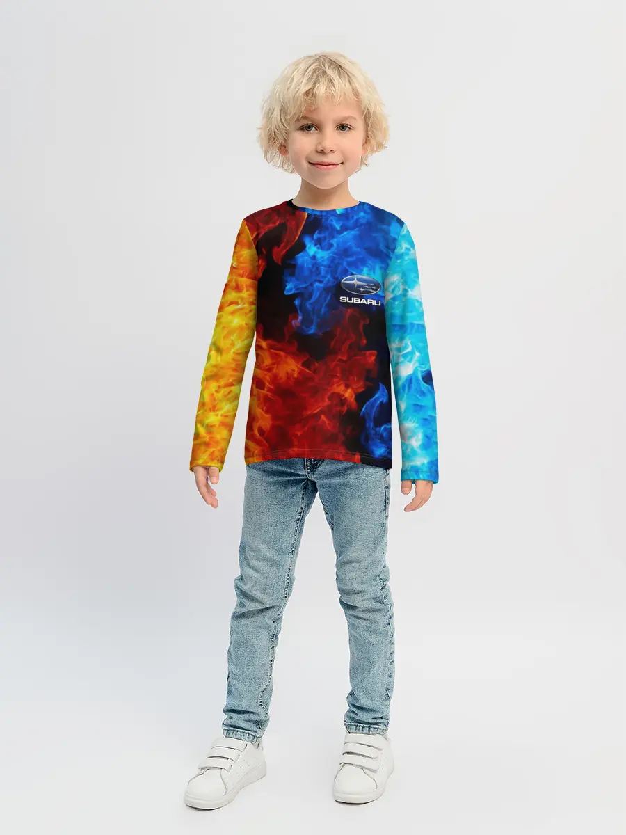 Детский лонгслив / SUBARU