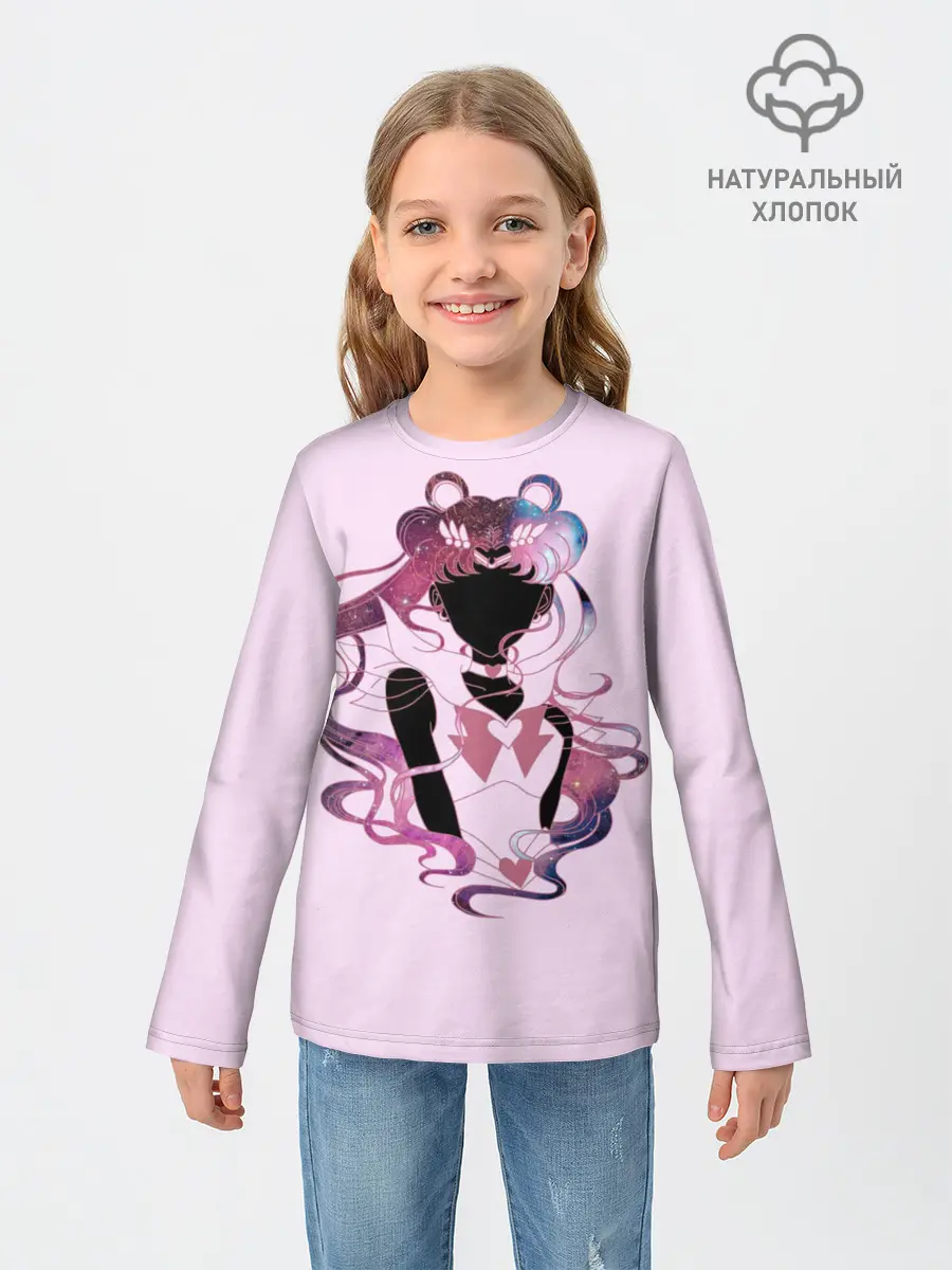 Детский лонгслив / Космическая Сейлор Мун