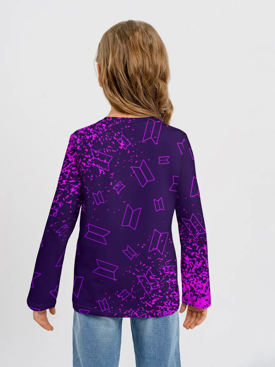 Детский лонгслив / BTS / БТС