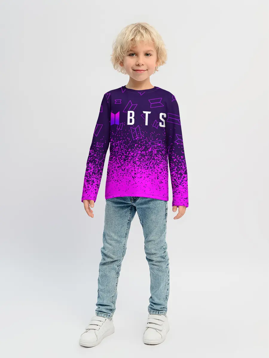 Детский лонгслив / BTS / БТС