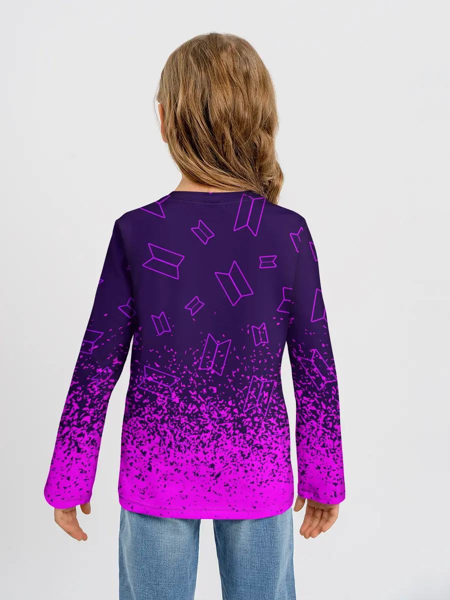 Детский лонгслив / BTS / БТС