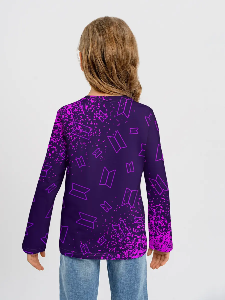 Детский лонгслив / BTS / БТС