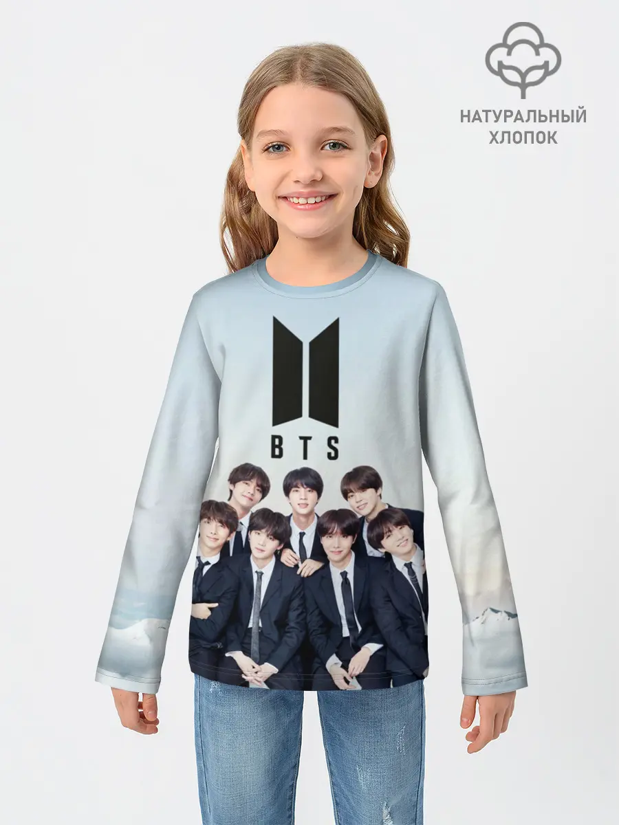 Детский лонгслив / BTS