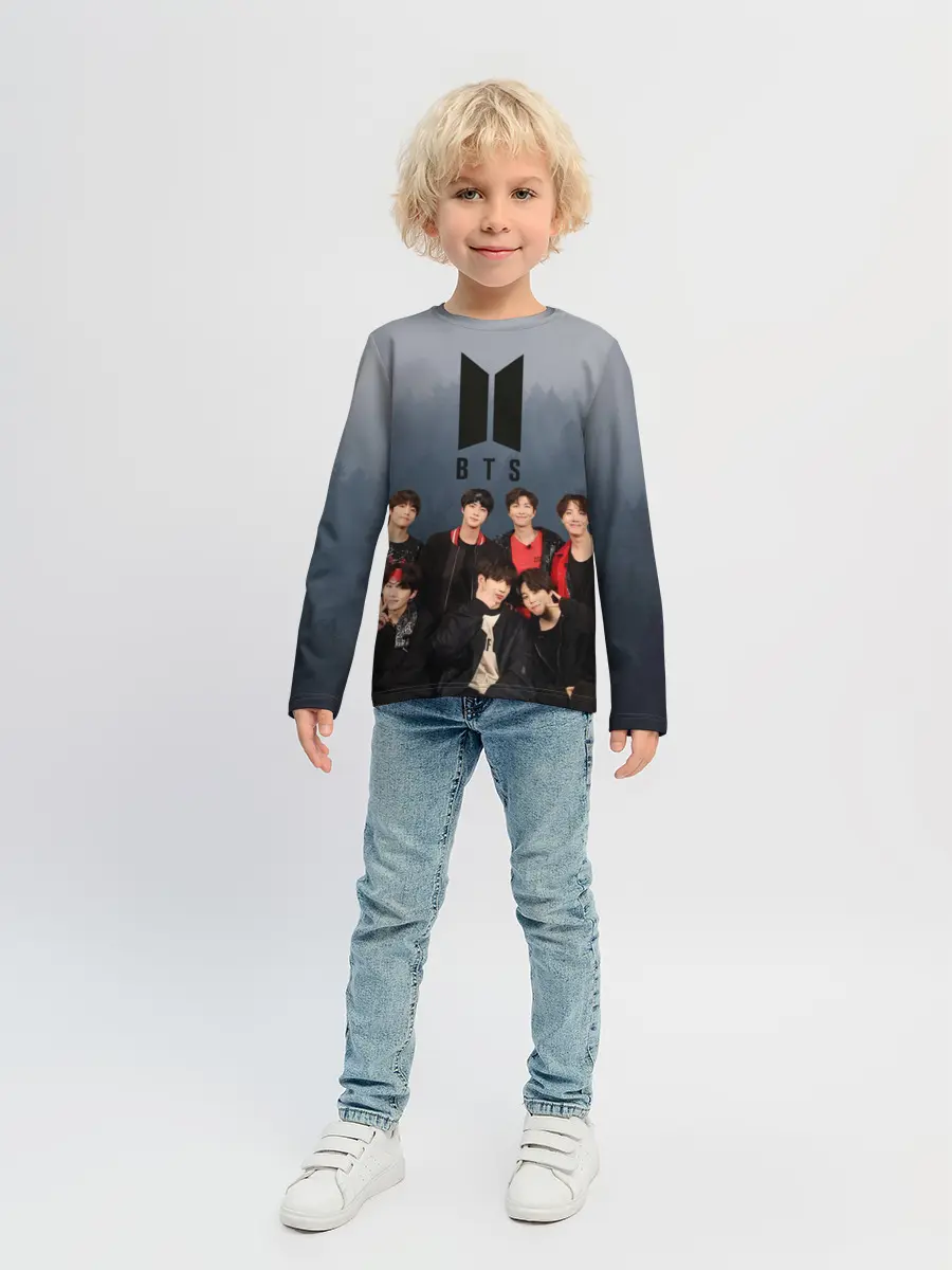 Детский лонгслив / BTS Forest