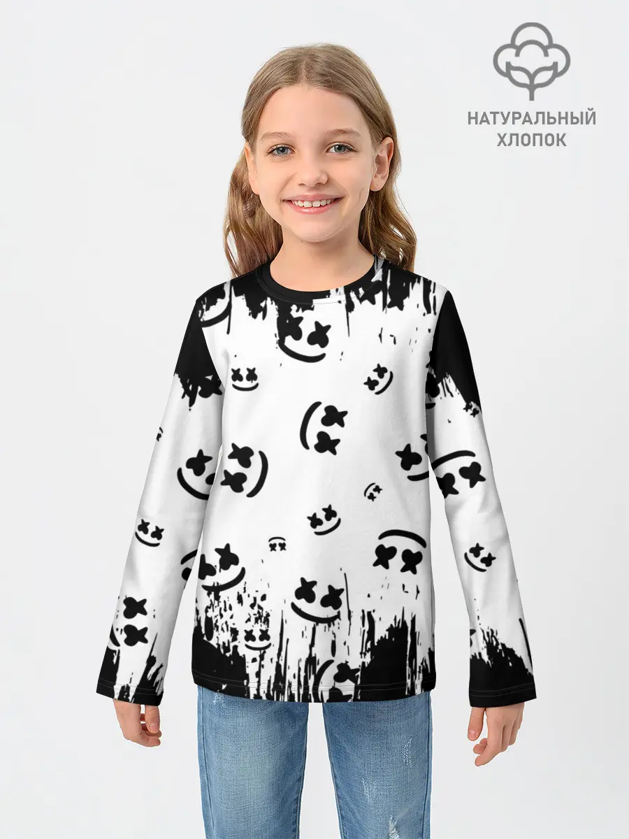 Детский лонгслив / MARSHMELLO / МАРШМЕЛЛОУ