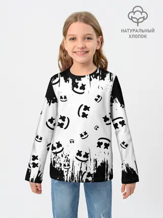 Детский лонгслив / MARSHMELLO / МАРШМЕЛЛОУ