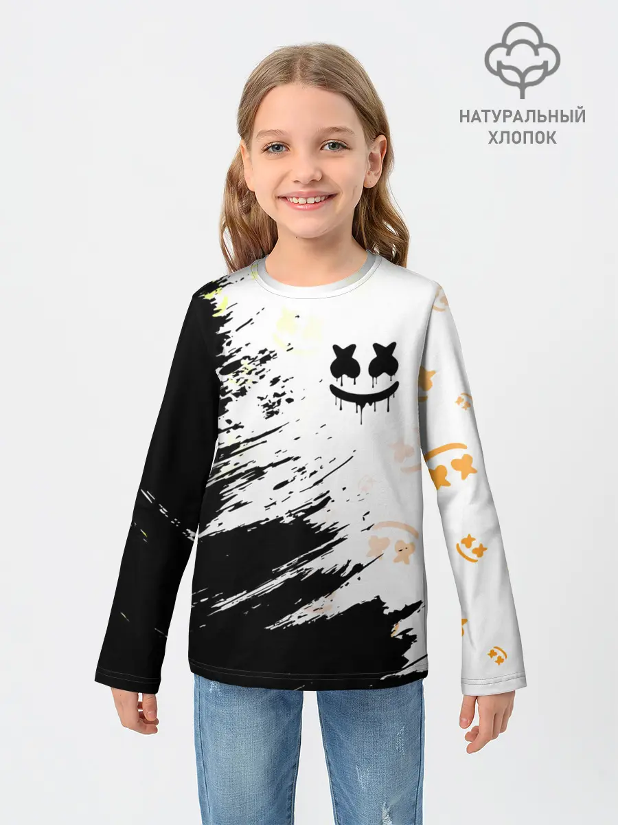 Детский лонгслив / MARSHMELLO / МАРШМЕЛЛОУ