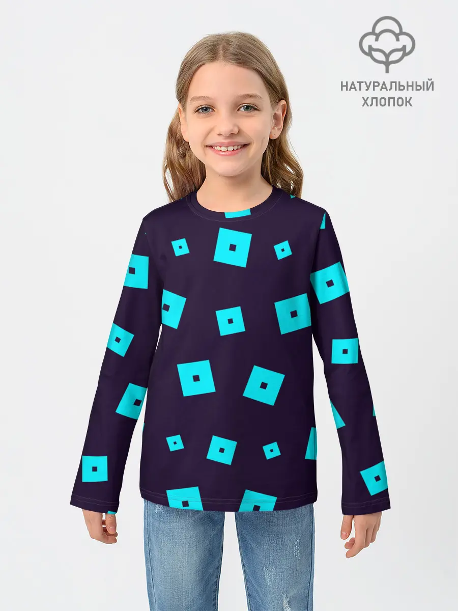 Детский лонгслив / ROBLOX / РОБЛОКС