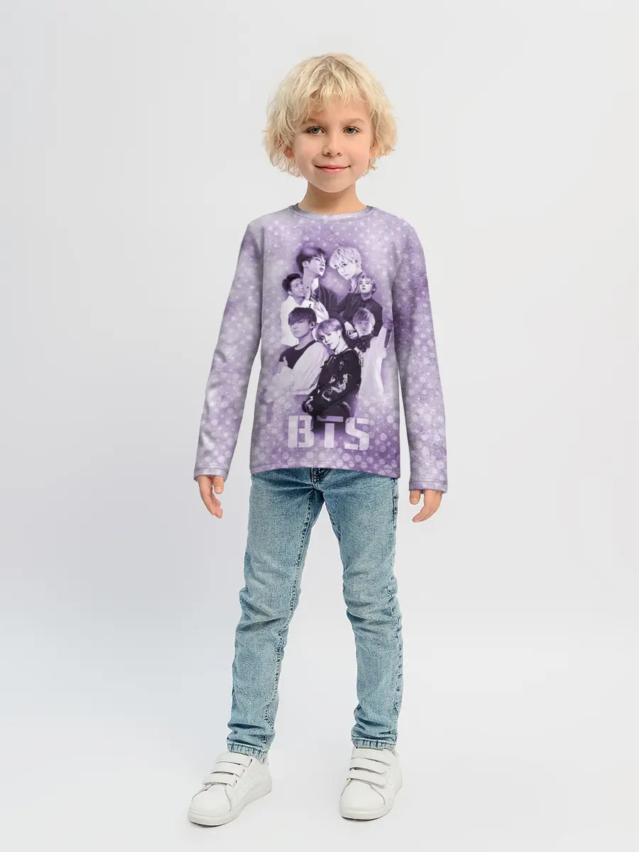 Детский лонгслив / BTS