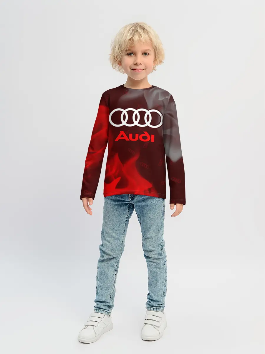 Детский лонгслив / AUDI / АУДИ
