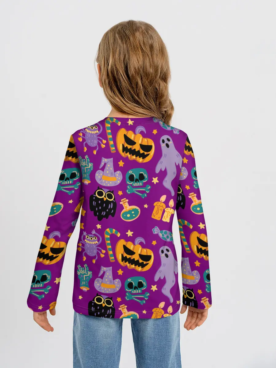 Детский лонгслив / Happy Halloween