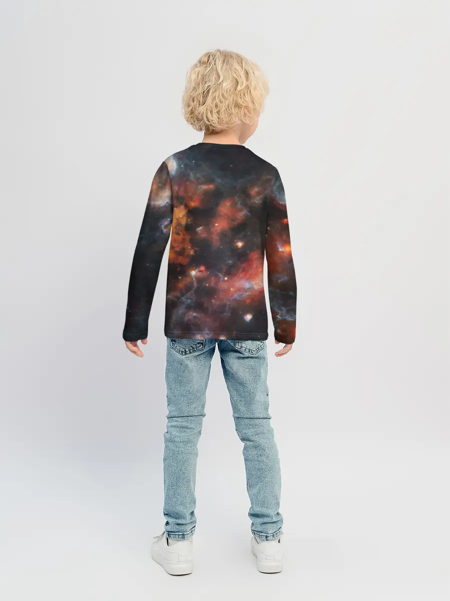 Детский лонгслив / Гигантская Вселенная