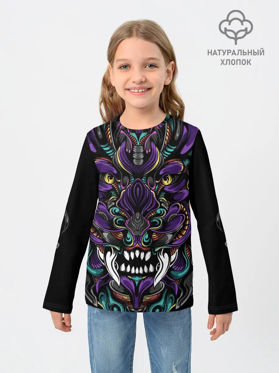 Детский лонгслив / Царь Зверей
