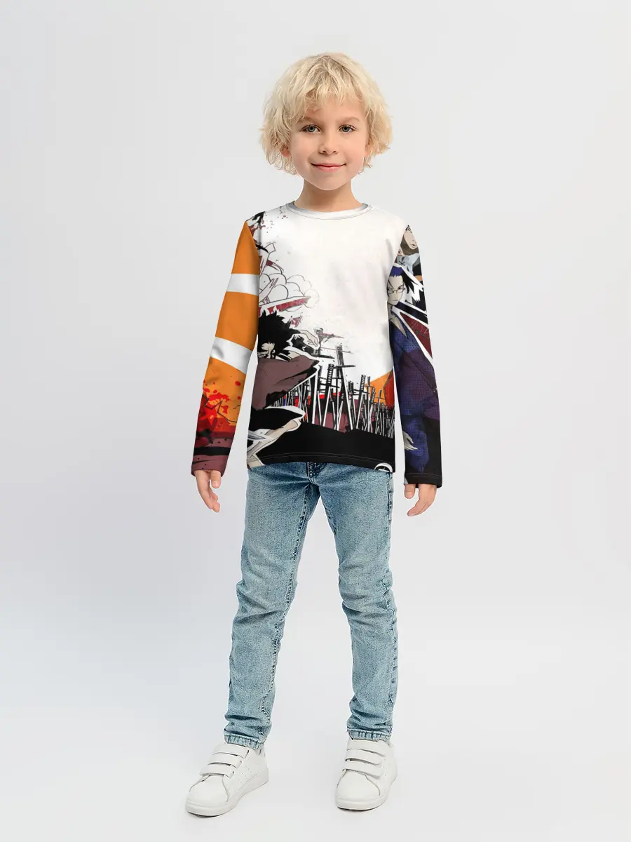 Детский лонгслив / Афросамурай аниме