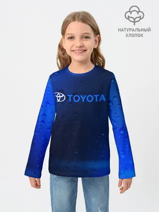 Детский лонгслив / TOYOTA / ТОЙОТА