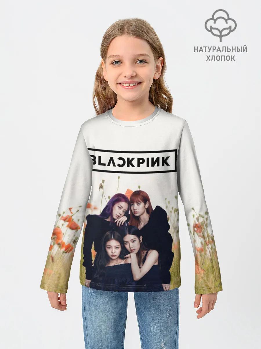 Детский лонгслив / BlackPink