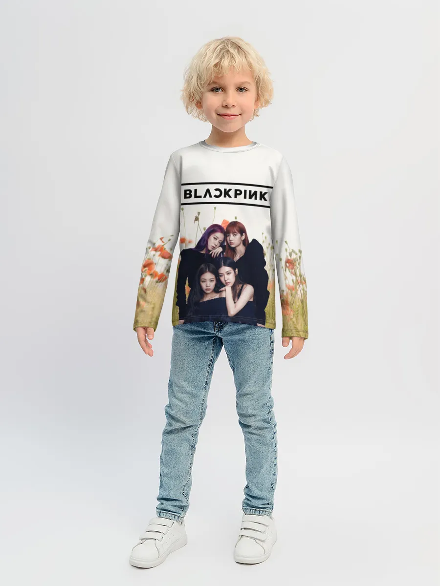 Детский лонгслив / BlackPink