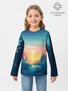 Детский лонгслив / Природа