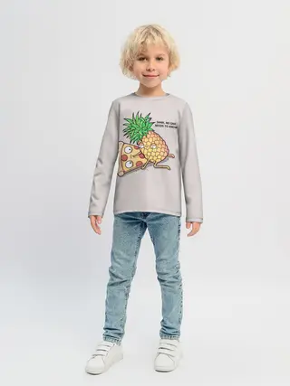 Детский лонгслив / No one needs to know