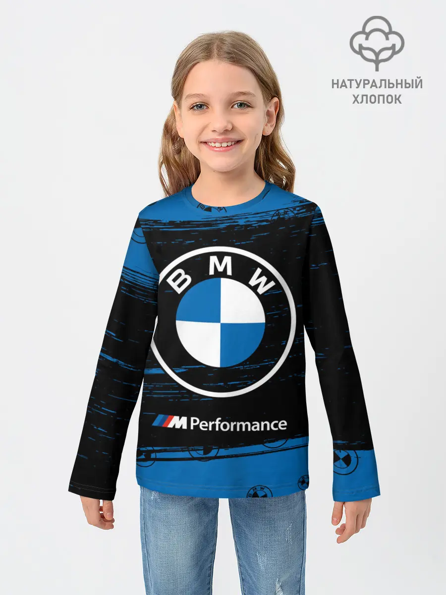 Детский лонгслив / BMW / БМВ