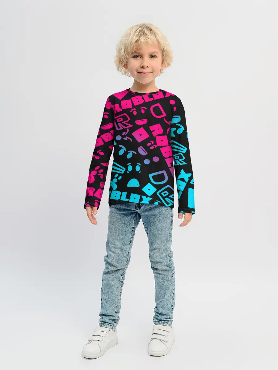 Детский лонгслив / Roblox