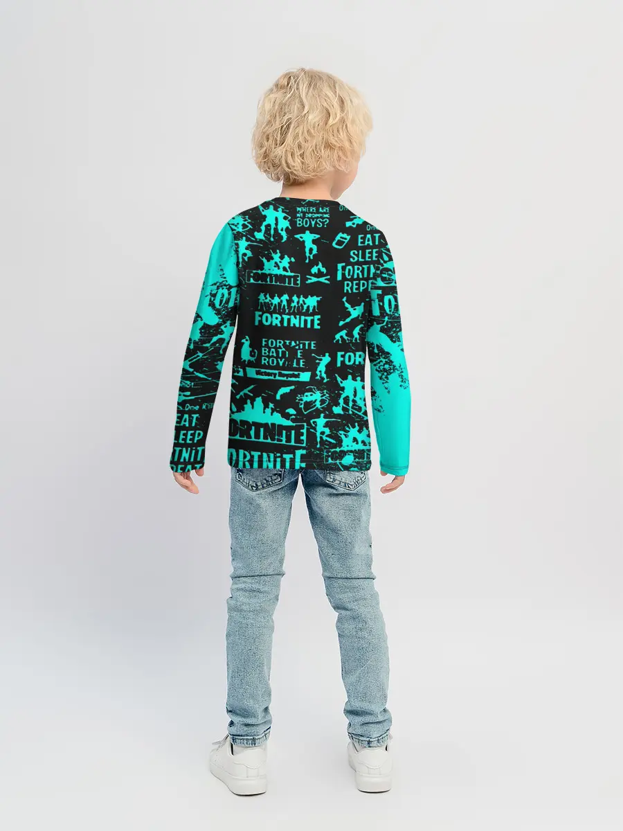 Детский лонгслив / Fortnite.