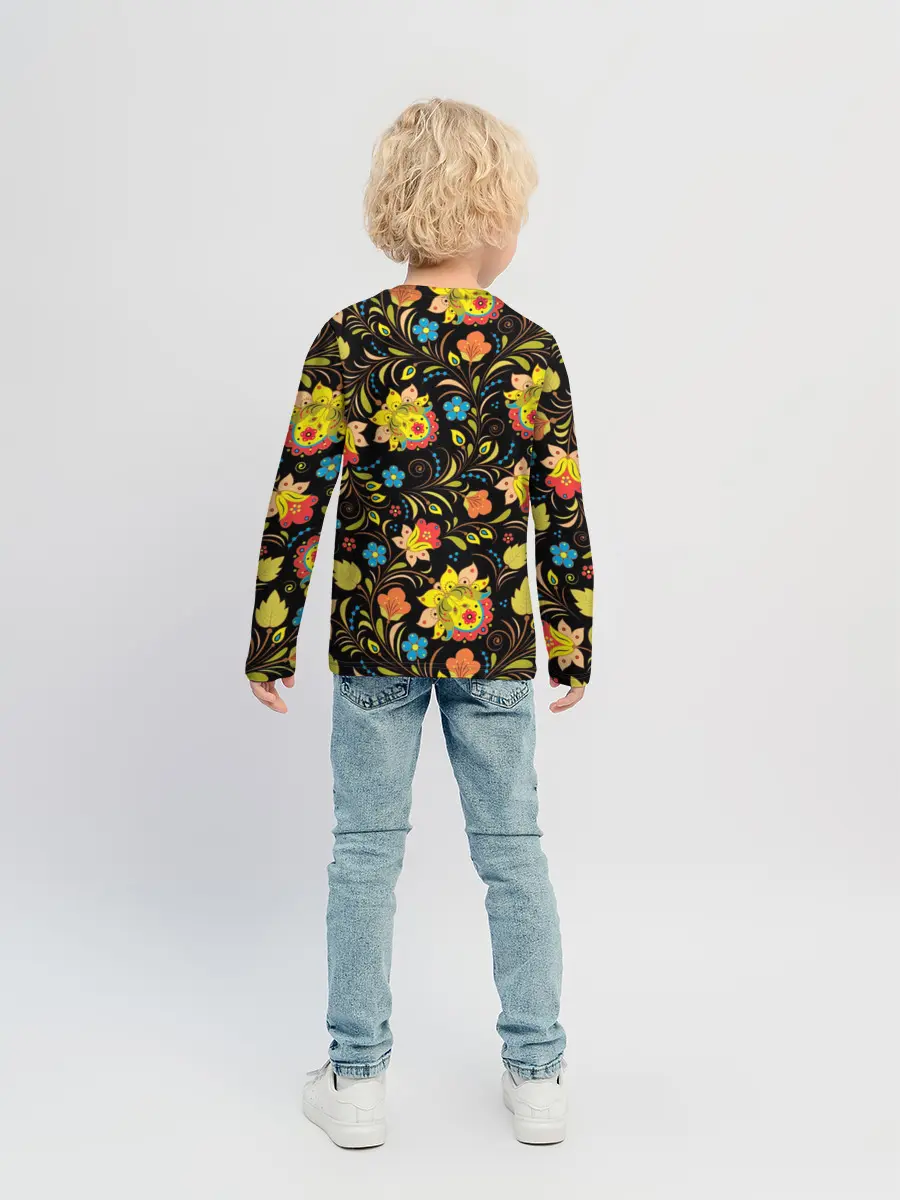 Детский лонгслив / Русская красавица