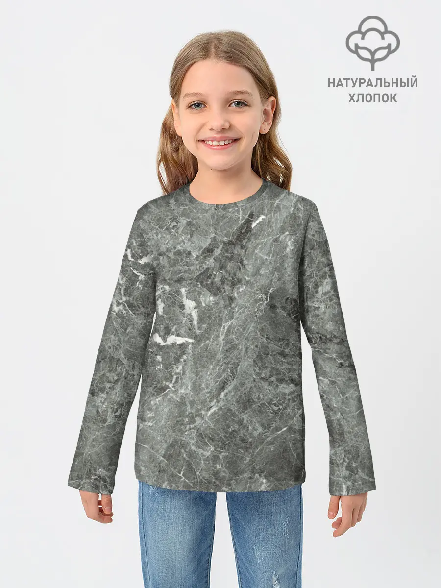 Детский лонгслив / Grey