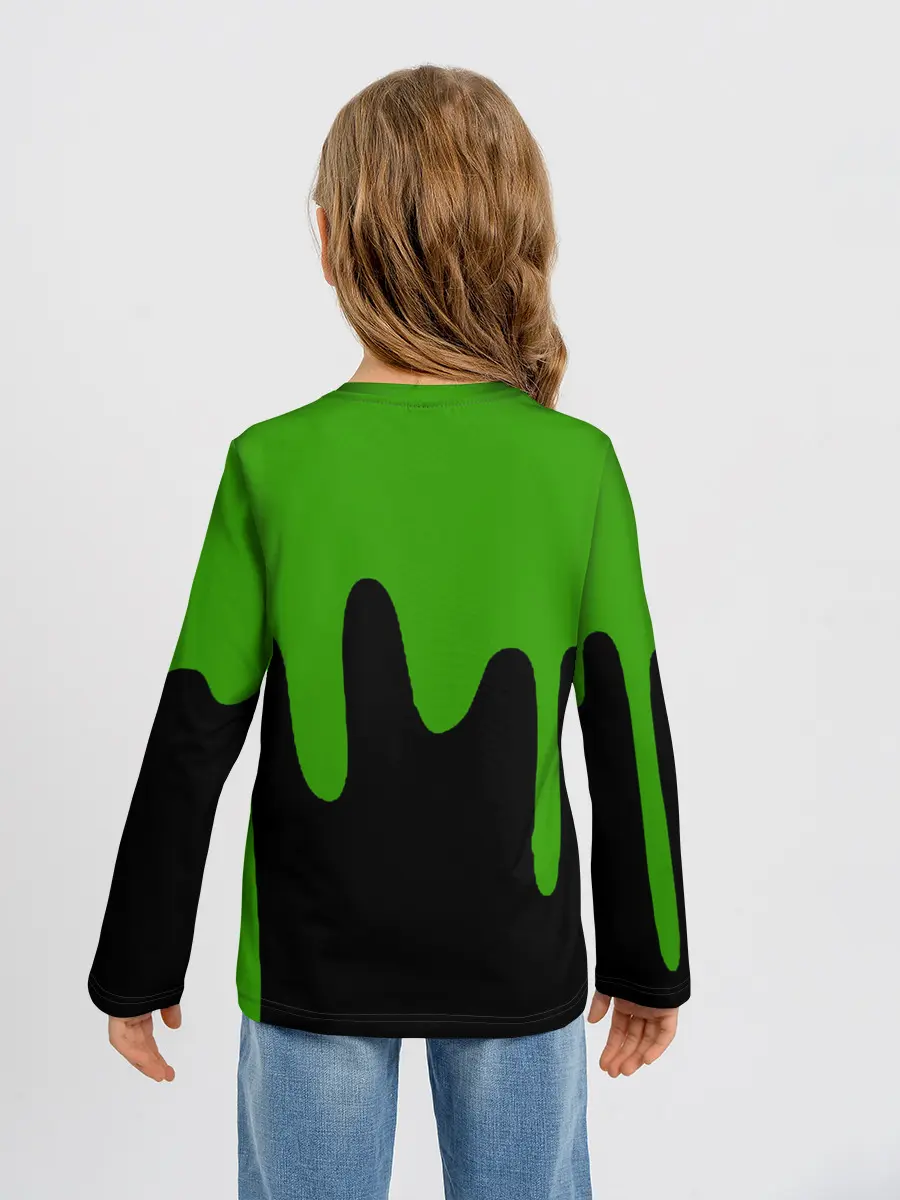 Детский лонгслив / minecraft