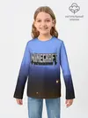 Детский лонгслив / minecraft