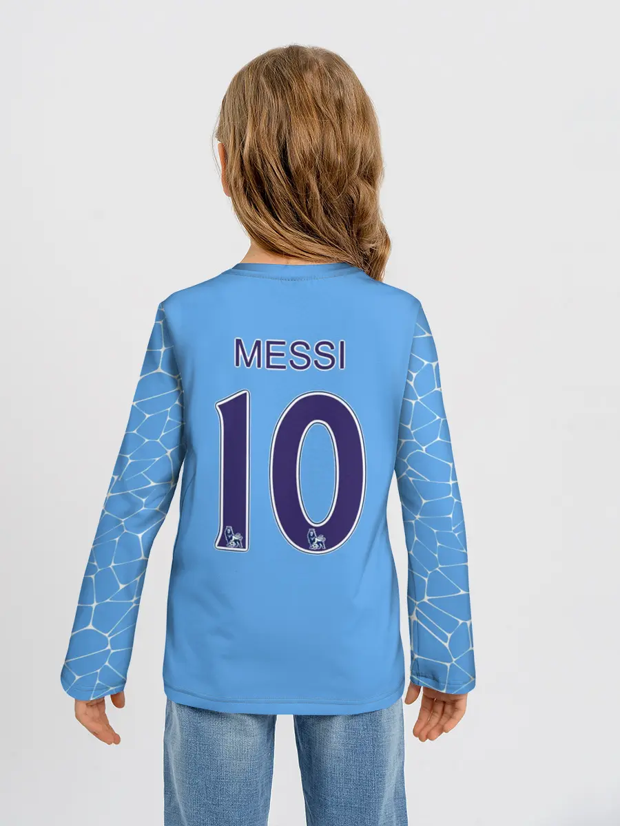 Детский лонгслив / L. Messi Manchester City