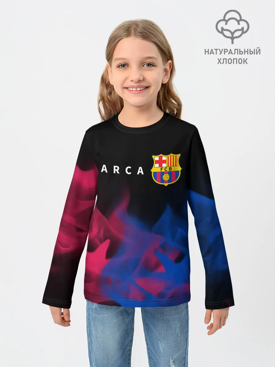 Детский лонгслив / BARCELONA / БАРСЕЛОНА