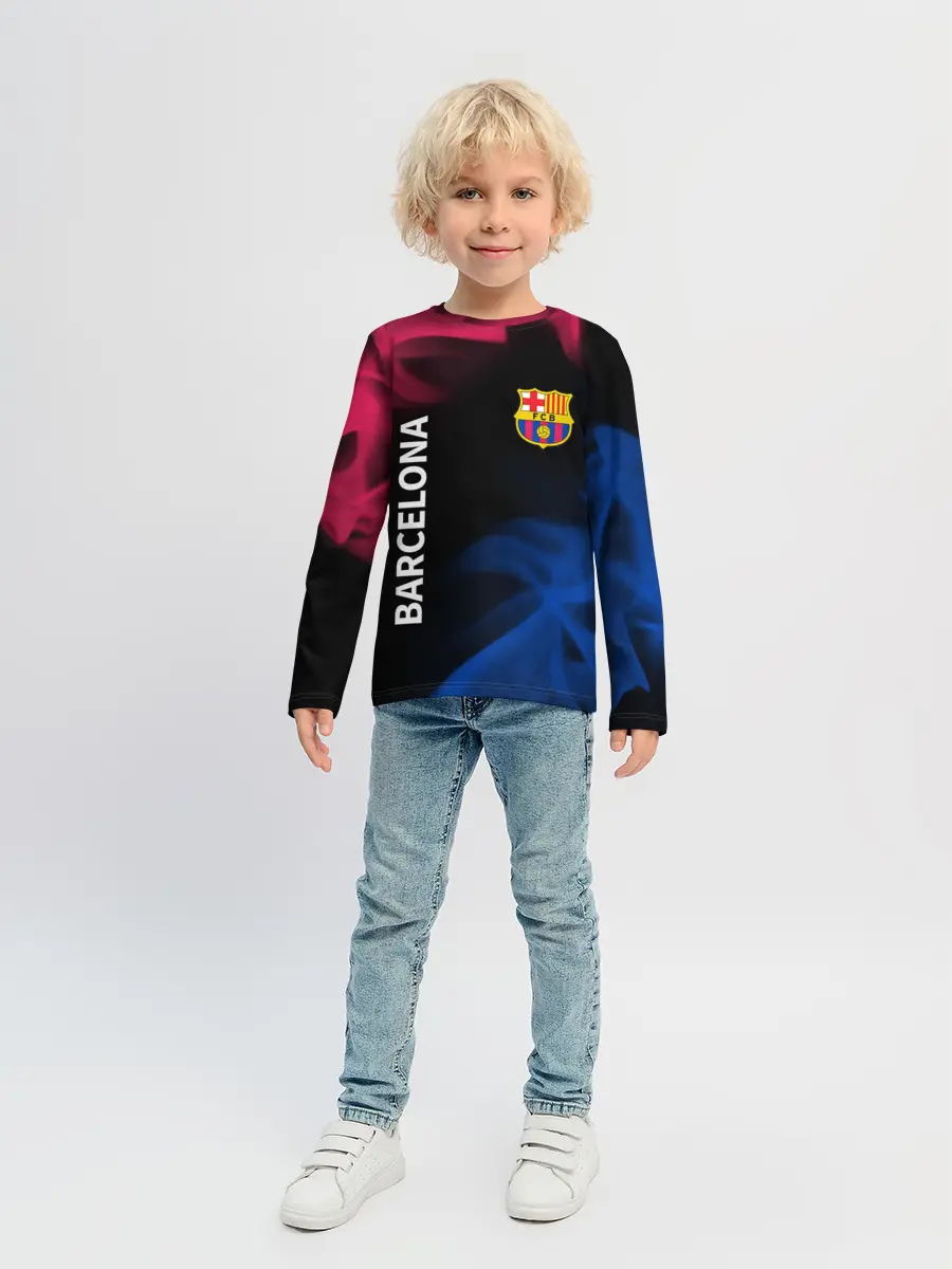 Детский лонгслив / BARCELONA / БАРСЕЛОНА