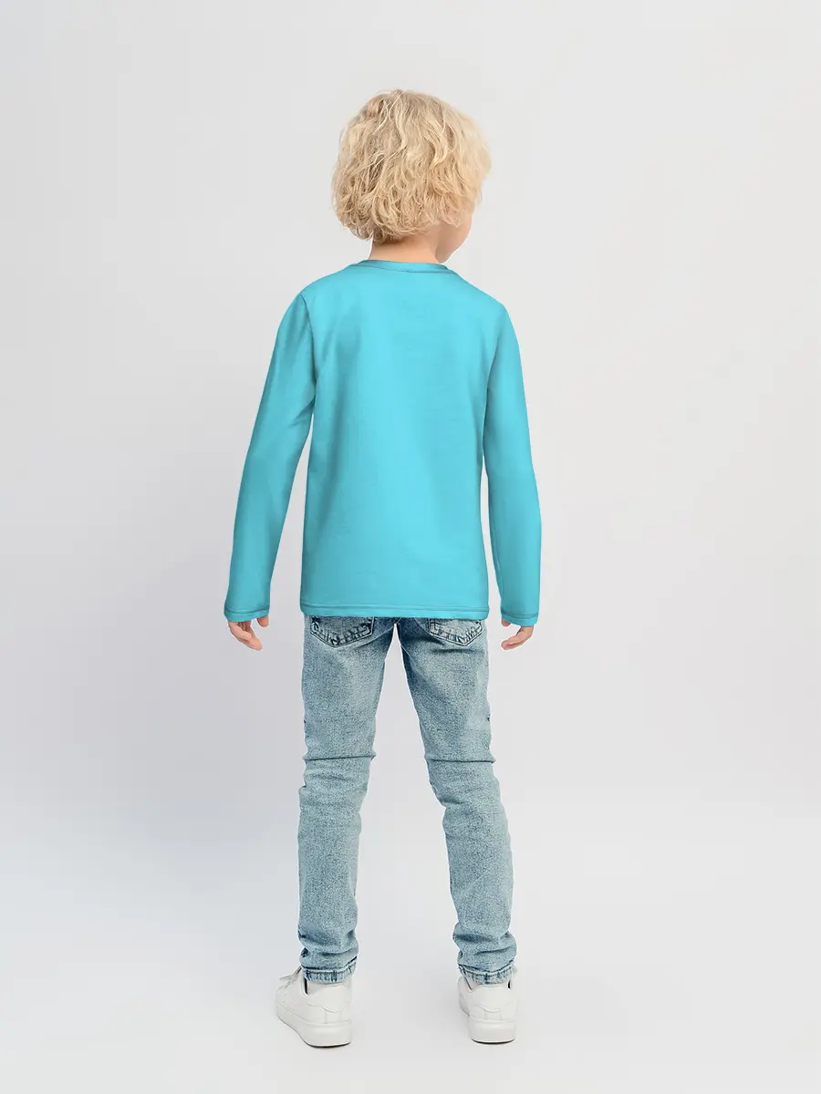 Детский лонгслив / Кибер Пёс