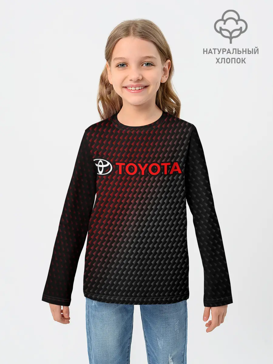 Детский лонгслив / TOYOTA / ТОЙОТА