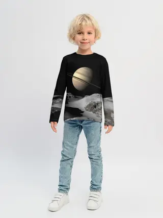Детский лонгслив / Saturn