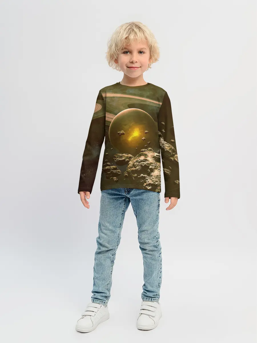 Детский лонгслив / Saturn
